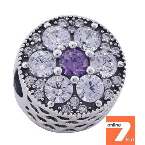 PANDORA Шарм ― НЕЗАБУДКА, серебро S 925 ALE