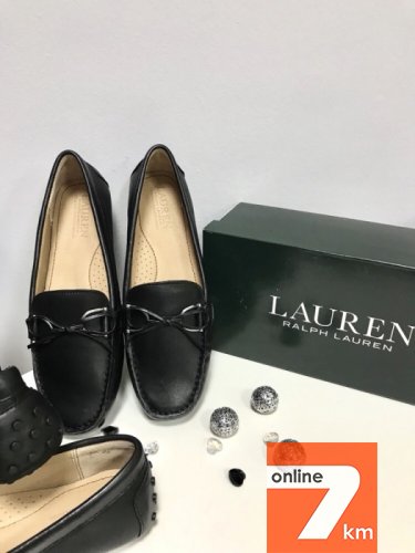 Briley Leather Loafer от Ralph Laren, брендовые мокасины, Оригинал