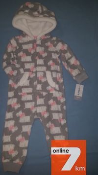 Флисовый человечек, слип, пижама Carter's (картерс)