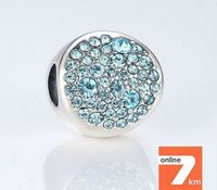 PANDORA шарм голубой МЕЧТА Цирконий s 925 ALE