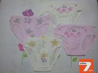 Детское белье Donella трусики для девочек 2-3, 4-5 и 6-7.