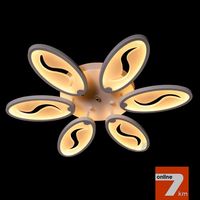 Потолочная LED-люстра с диммером 1673S/6BK dimmer