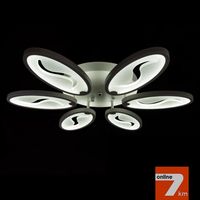 Потолочная LED-люстра с диммером 1673S/6BK dimmer