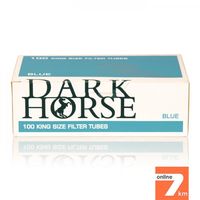 Гильзы для самокруток DARK HORSE Blue пач/100