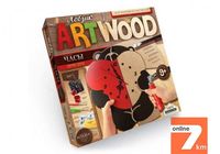 Набор Настенные часы ART WOOD выпиливание лобзиком Danko Toys