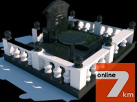 Мемориальные ритуальные изделия из натурального камня