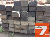 Шпала новая пропитанная, шпалы деревянные б/у тип-1А,2А,3А