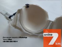 Бюстгальтер с кружевом 75d белый с формированной чашкой на косточках лифчик бюстгалтер