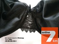 Бюстгальтер черный chantelle с кружевом лифчик ліфчик чорний 80с