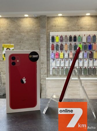 iPhone 11 Red 256GB 10 мес гарантия, рст